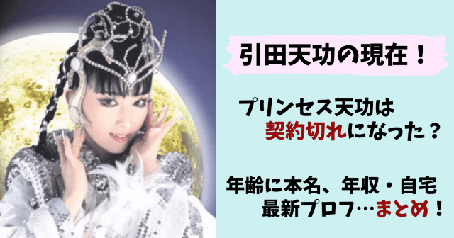引田天功,プリンセス天功,プリンセス・テンコ―,現在,今何してる,年収,収入,住まい,自宅,契約,アメリカ,収入源,若い頃,事故