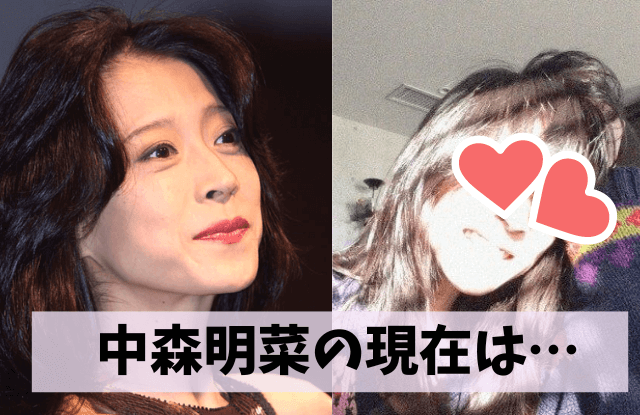 中森明菜,現在,息子,結婚,病気