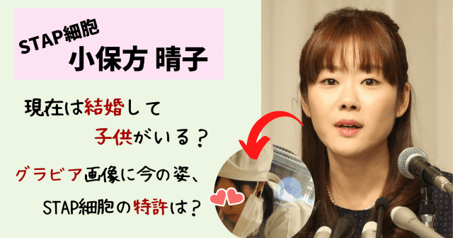 小保方晴子,おぼ,おぼちゃん,現在,今,結婚,子供,何してる,どうしてる,パティシエ,麻雀,収入,仕事,グラビア,画像,今の姿,新井勝男,割烹着,別人,stap,スタップ細胞